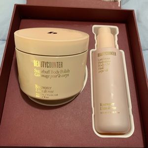 Beauty Counter Sugar and Silk Body Set